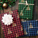 Search for blue plaid christmas wrapping paper Tartan