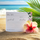 Search for tropical recipe cards Bridal shower