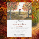 Search for autumn wedding anniversary invitations Rustic