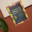 Search for hawaiian luau sweet 16 invitations Tropical