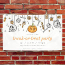 Search for halloween party banners Trunk or treat