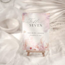 Search for seashells table cards Coral