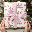 Search for houses wrapping paper Gingerbread house