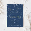 Search for blue white christmas invitations Elegant
