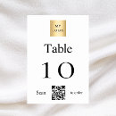 Search for business table cards Black and white