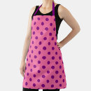 Search for polka dot aprons Pink