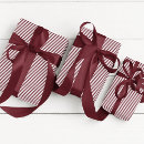 Search for burgundy stripes wrapping paper Elegant