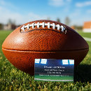Search for football coach business cards Trainer