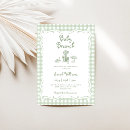 Search for brunch baby shower invitations Gingham