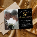 Search for simple 50th wedding anniversary invitations Calligraphy