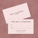 Search for hair stylist appointment cards Modern