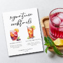 Search for cocktail menus Modern