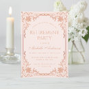 Search for feminine retirement party invitations Blush pink