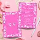 Search for mexican fiesta quinceanera invitations Quinceañera