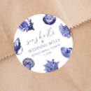 Search for white seashell stickers Bridal shower