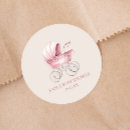 Search for vintage pram stickers Baby shower