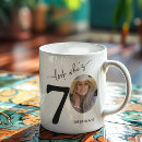 Search for 70 birthday mugs Black and white