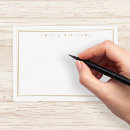 Search for gold border note cards Modern