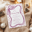Search for purple ribbon invitations Whimsical