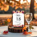 Search for lovely table cards Autumn