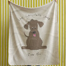 Search for chocolate lab blankets Cute