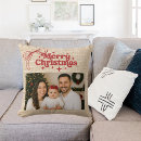 Search for red and beige cushions Merry christmas