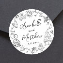 Search for black doodle stickers Black and white