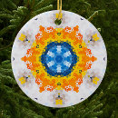 Search for kaleidoscope christmas tree decorations Mandala