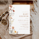 Search for october baby shower invitations Wildflowers