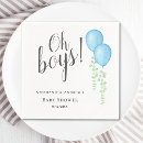 Search for twin baby shower napkins Modern
