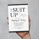 Search for time to suit up Black and white