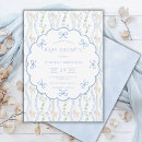 Search for lamb baby shower invitations Blue