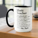 Search for music school mugs Teacher appreciation