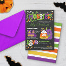 Search for monster baby invitations Cute monsters