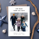 Search for let your heart be light christmas cards Typography