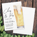 Search for 70th bbq birthday invitations Cheers and beers