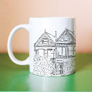 Search for white winter mugs Black and white
