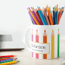 Search for red blue green yellow orange mugs Modern