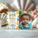 Search for summer 1st birthday invitations One in the sun