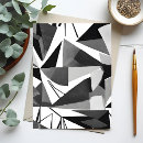 Search for black and white abstract postcards Shapes
