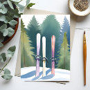 Search for skiers postcards Mountain