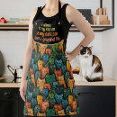 Search for cats quote aprons Cat mum