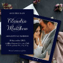 Search for photograph invitations Navy blue