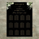 Search for black gold wedding seating charts Modern