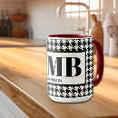 Search for houndstooth mugs Modern