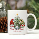 Search for gnome saying mugs Christmas tree