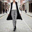 Search for black houndstooth leggings Pattern
