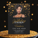Search for elegant dinner birthday invitations For her