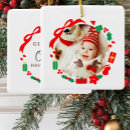 Search for colorful christmas tree decorations Baby's first christmas