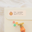 Search for baubles return address labels Retro